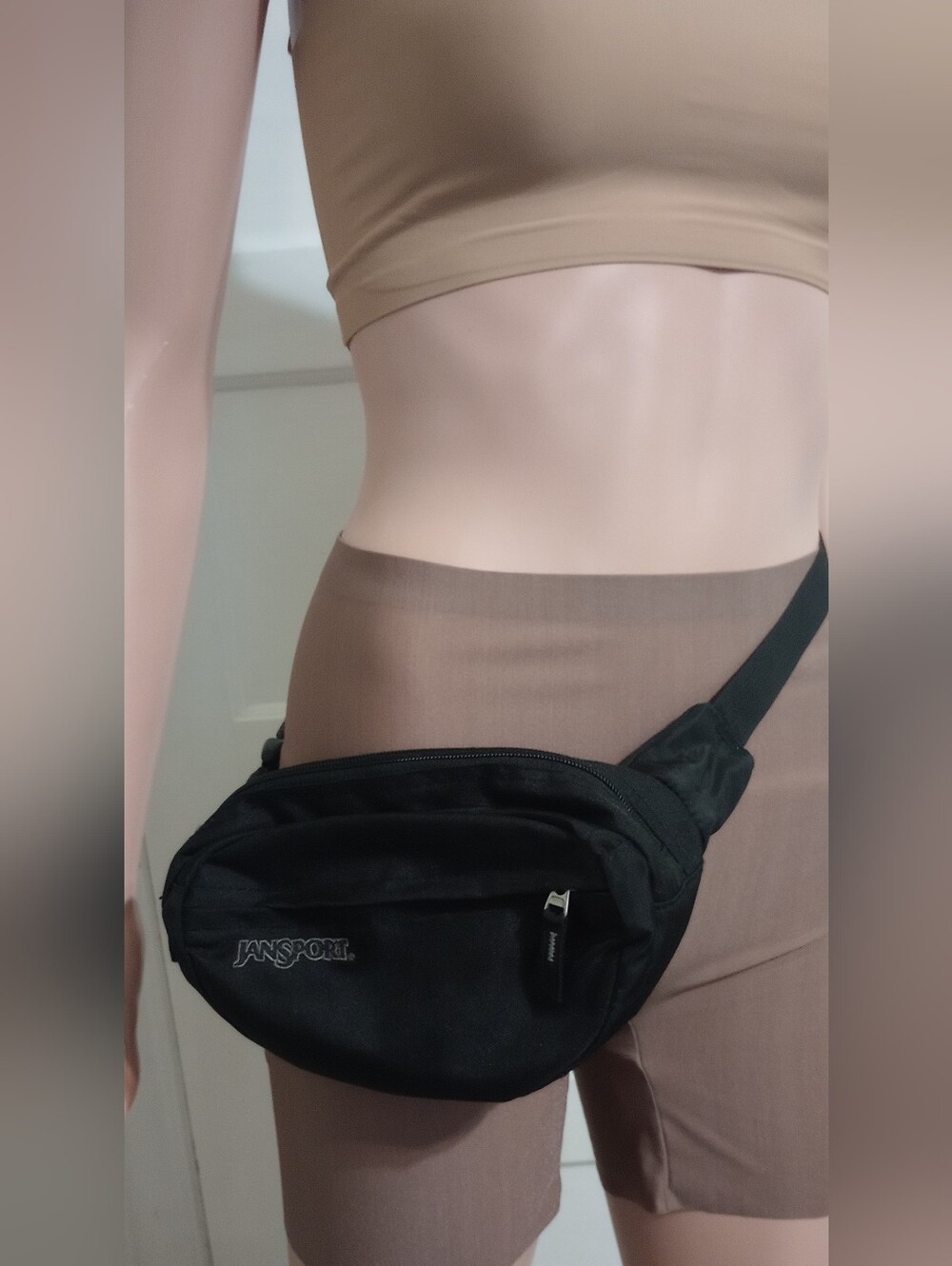 JanSport Black Waist Bag Fanny Pack